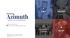Desktop Screenshot of institutoazimuth.com.br